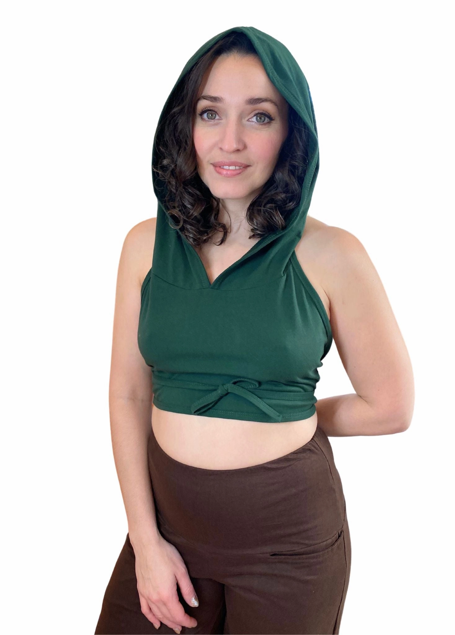 EcoDyeProcess Warrior Crop Top