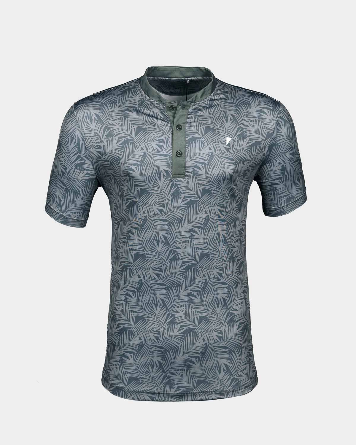 LatticeKnit AntiPill Finish Dark Gray Islander Blade Polo