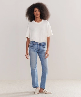 Quick Wear Fit Mid Rise Stovepipe