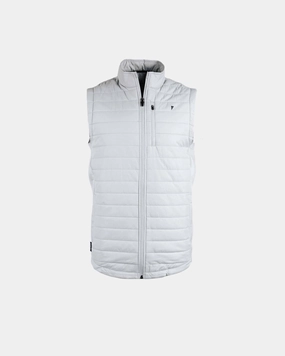 Cold Weather Light Gray Puff Vest