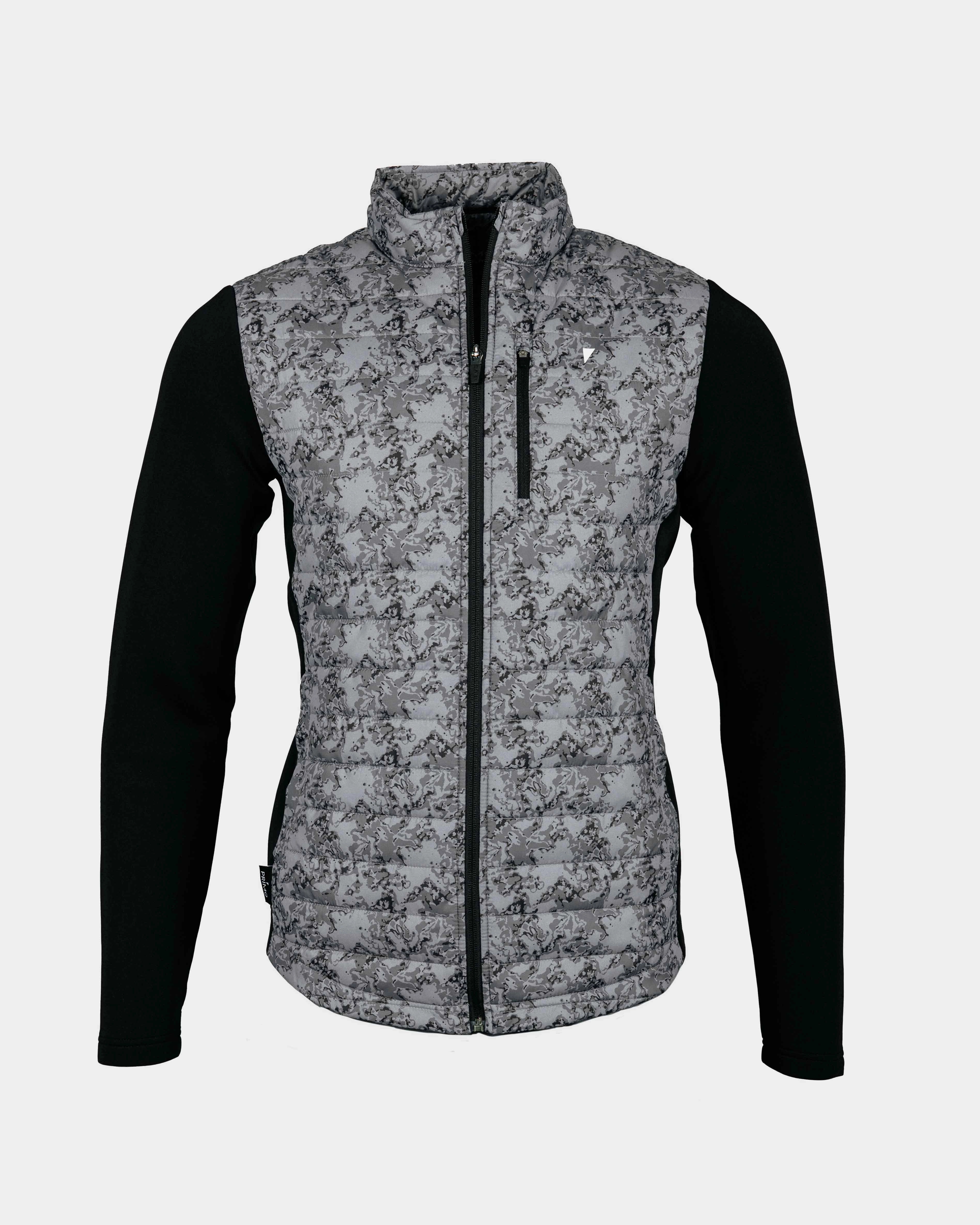 Friction Reducing Lining Windproof Thermal Shell Marble Hybrid Jacket