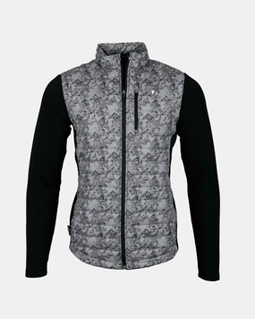 Friction Reducing Lining Windproof Thermal Shell Marble Hybrid Jacket