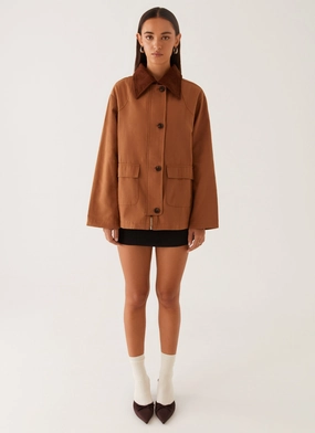 Sonoma Barn Jacket - Tan Ergonomic Seams GlowInTheDarkAccents