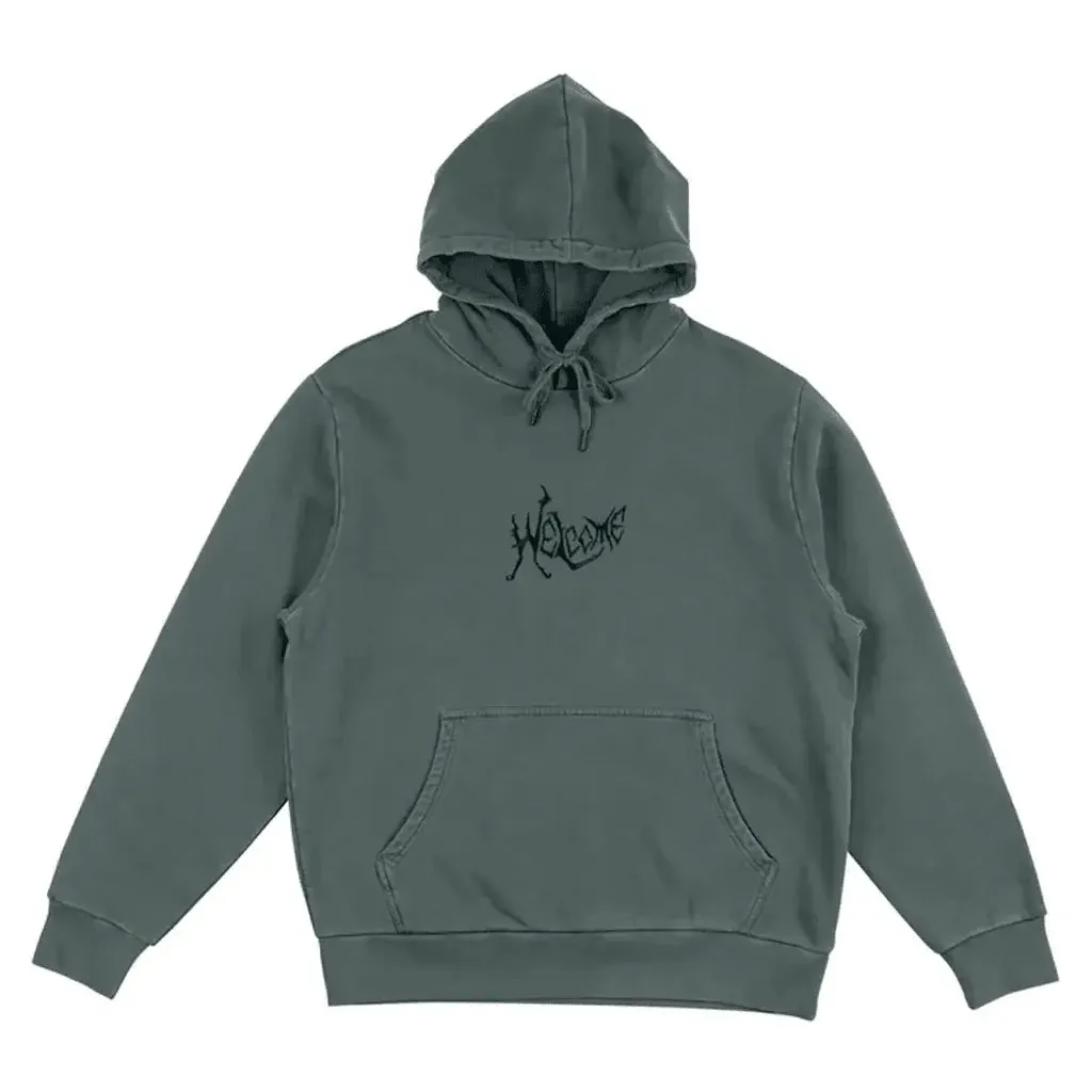Welcome Spine Garment Dyed Hoodie