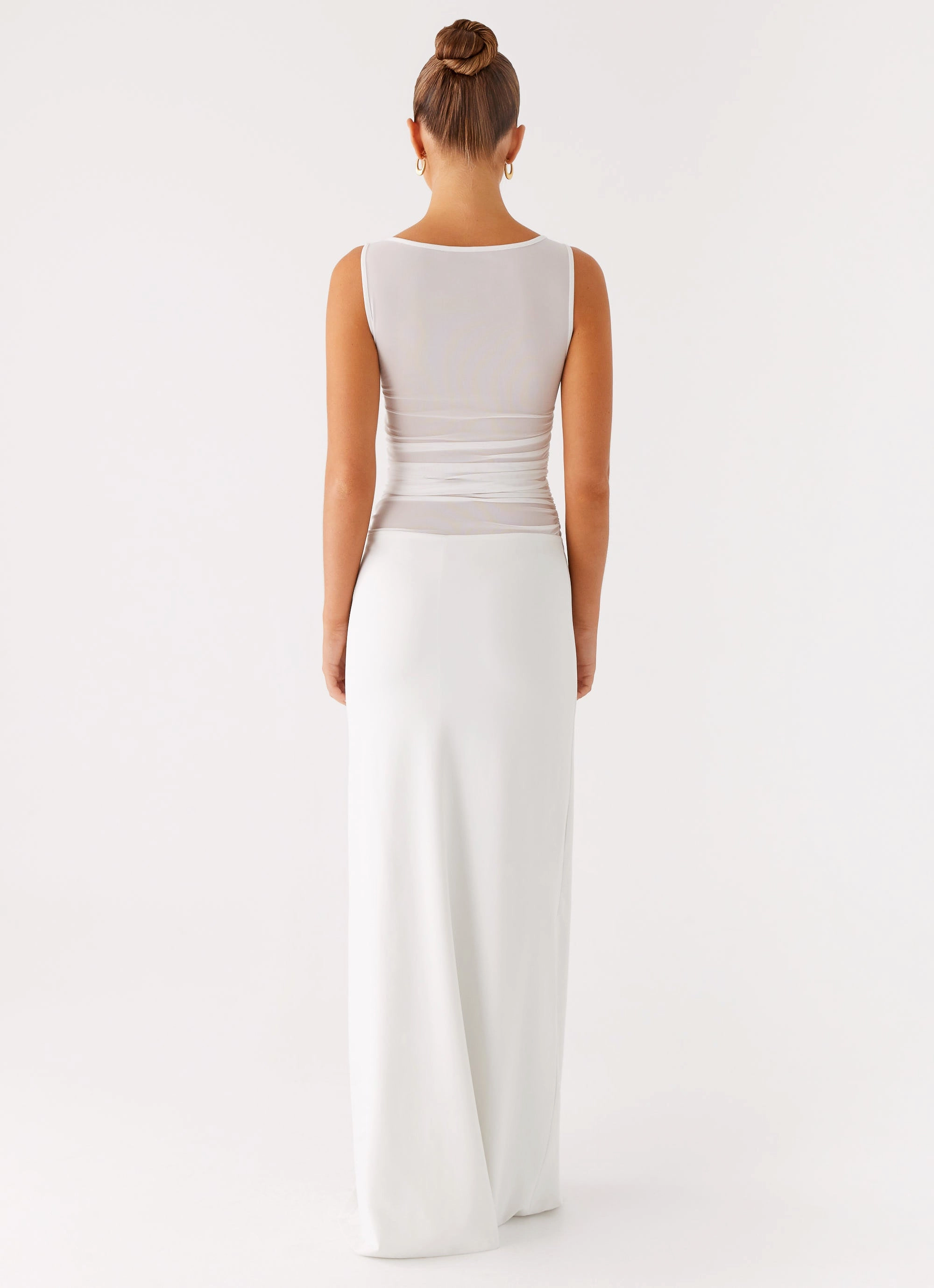 Joyful Look Light Aesthetic Wesley Maxi Dress - Ivory