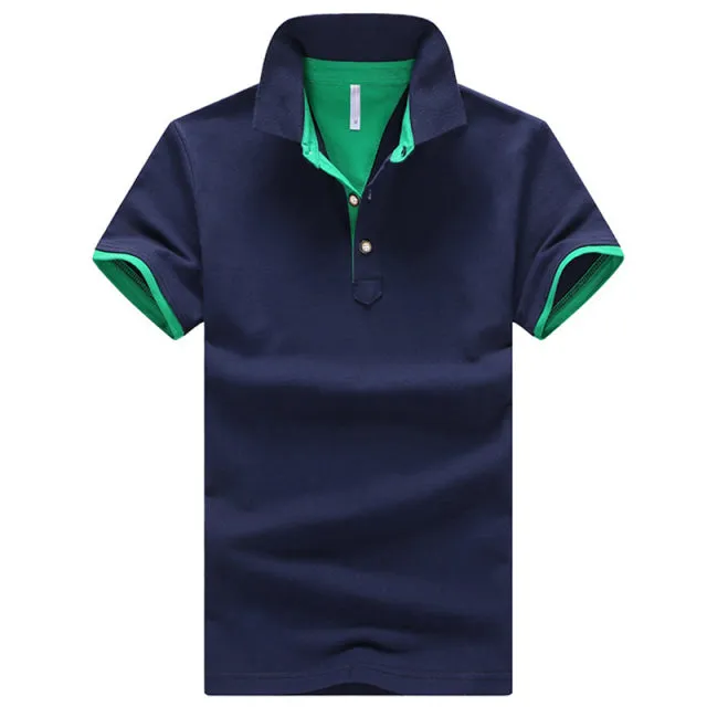 West Louis™ Business Casual Cotton Polo Shirt