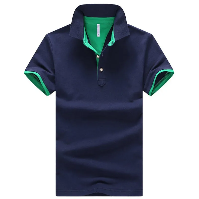 West Louis™ Business Casual Cotton Polo Shirt