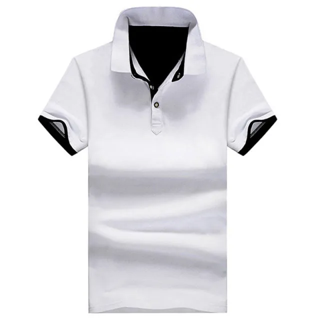 West Louis™ Business Casual Cotton Polo Shirt
