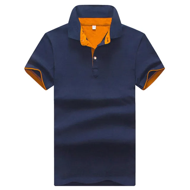 West Louis™ Business Casual Cotton Polo Shirt