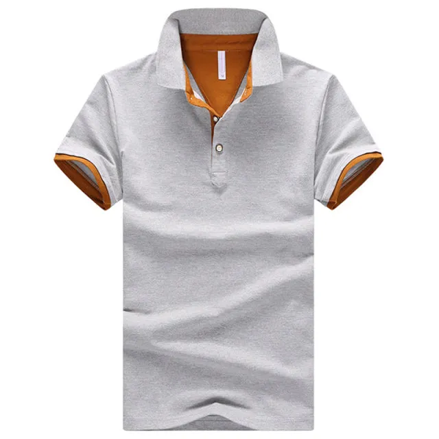 West Louis™ Business Casual Cotton Polo Shirt