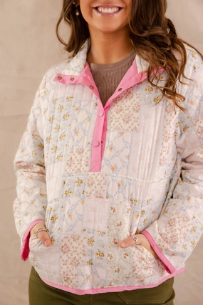 Layered Hem Reinforcement Whimsical Wonderings Pullover