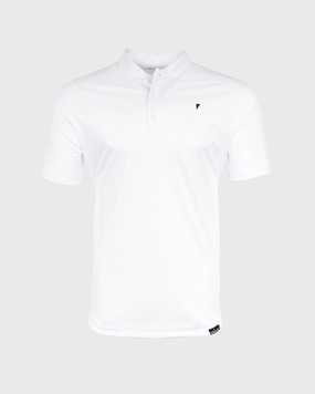White Blade Polo DoubleStitching