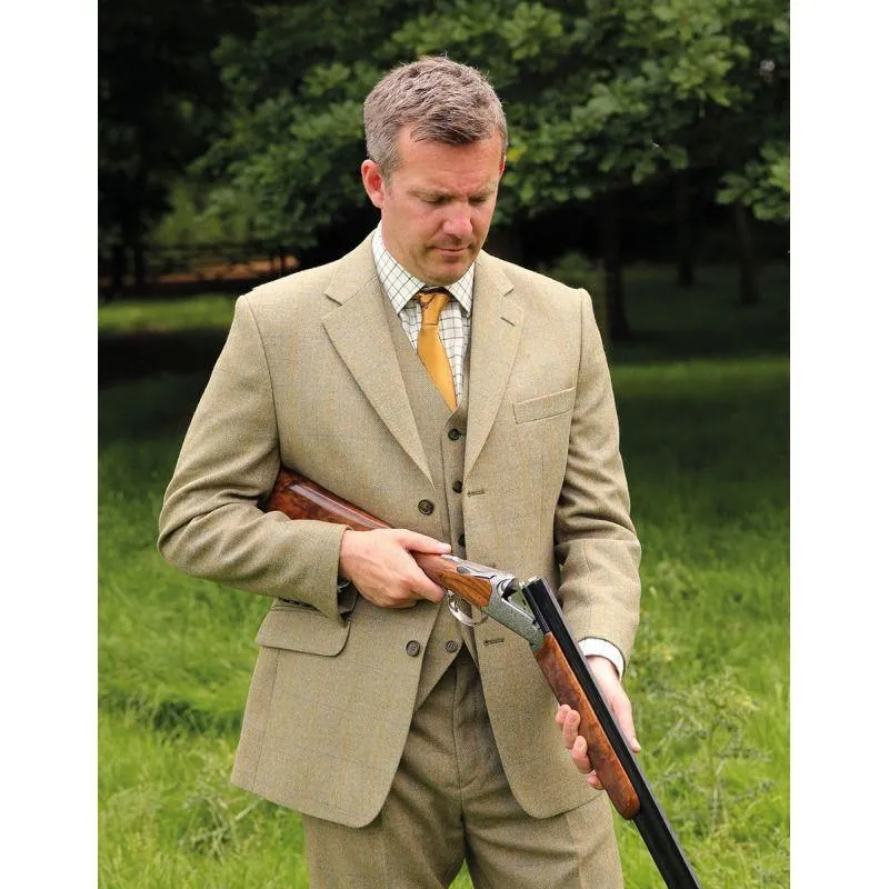 William Powell Mens Tweed Action Back Sports Jacket - Kinloch