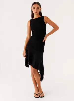 Pure Shape Winona Midi Dress - Black