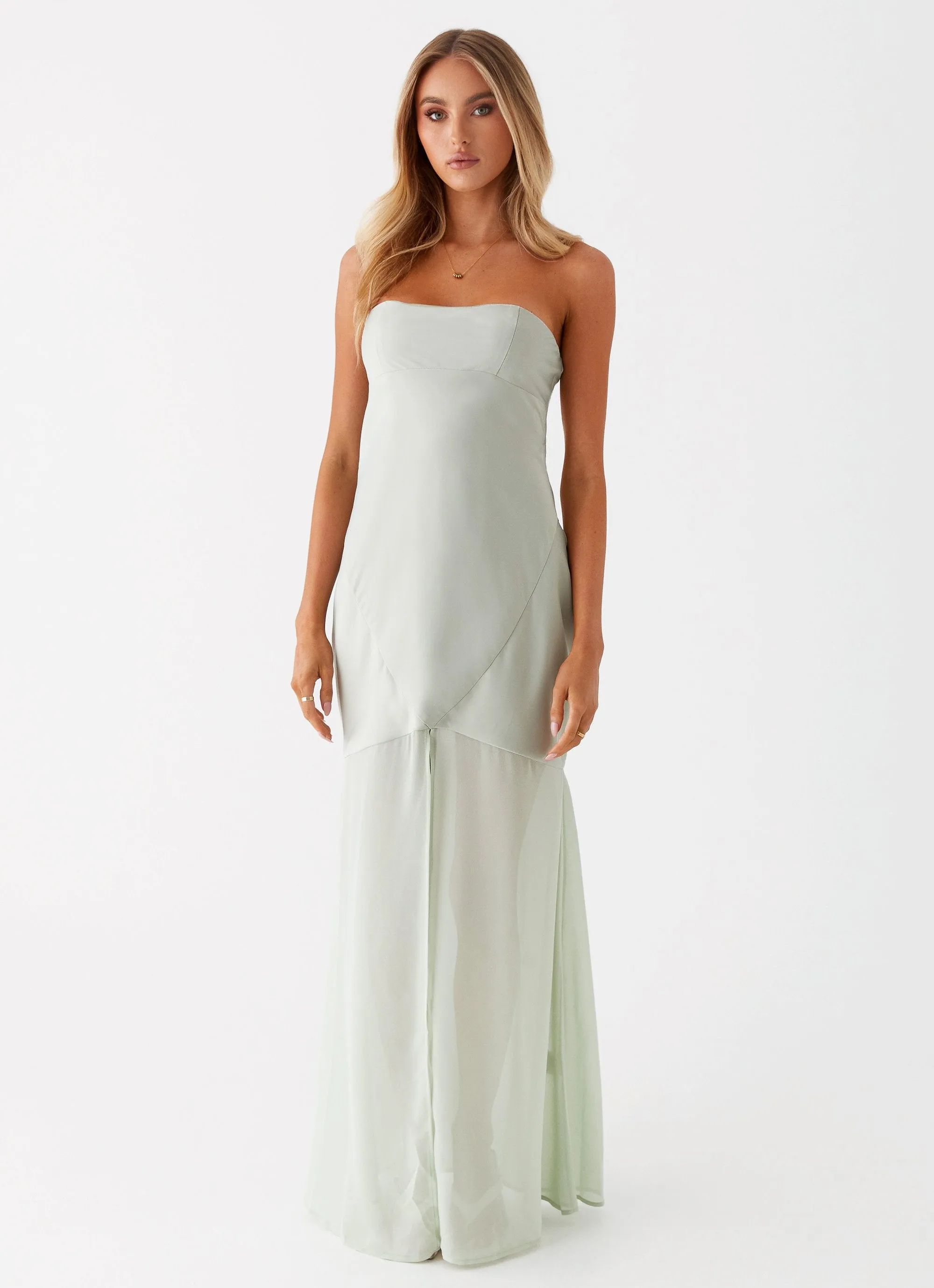 New Spirit Perfect Style Brea Maxi Dress - Sage