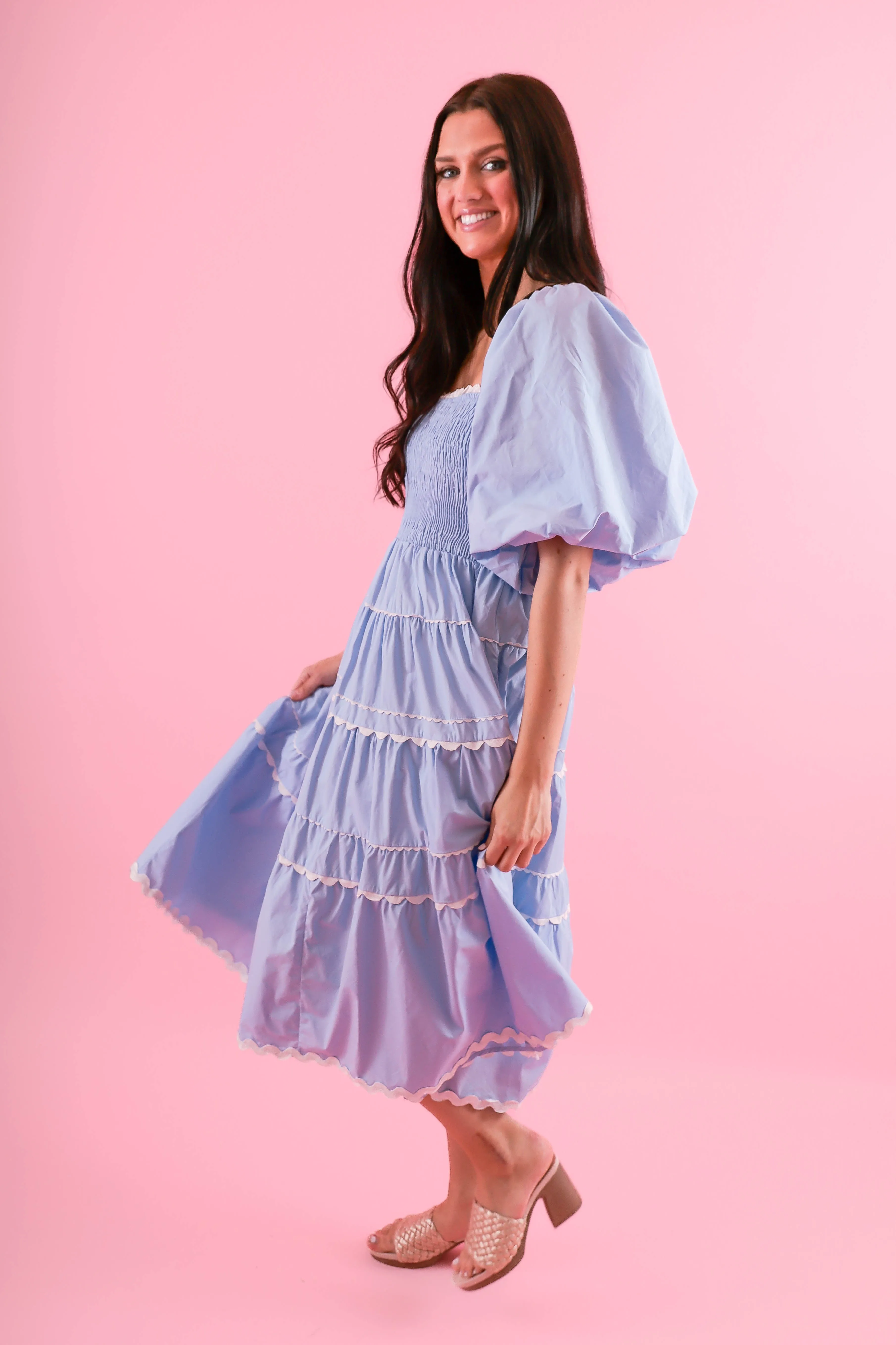 Wish Upon A Star Dress Elegant Outline Workwear