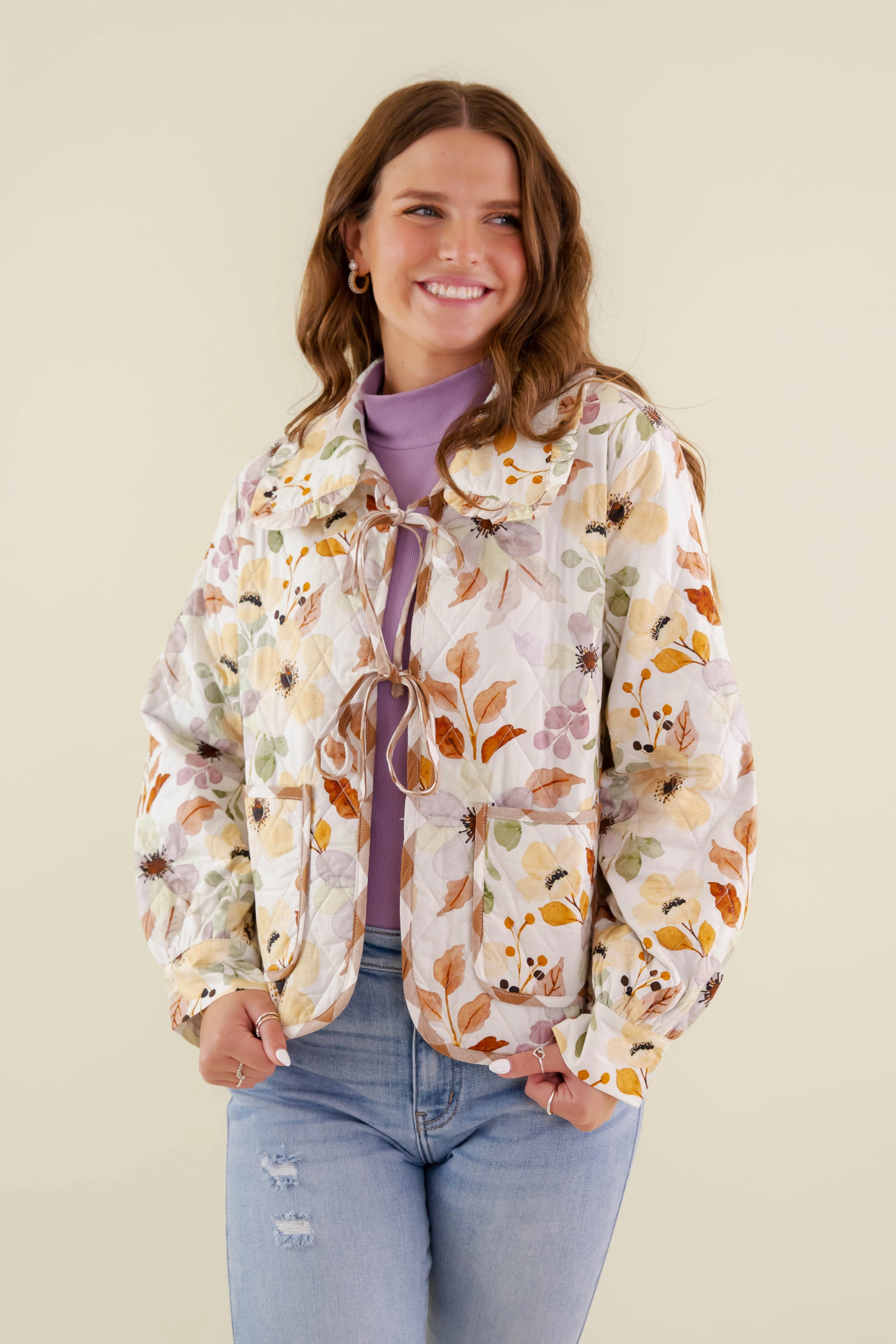 With Cream And Sugar Jacket MinimalistAesthetic Fashion Statement