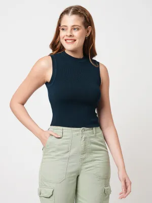 Women Airforce Flat Knit Tank Top