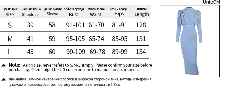 Women Dress Stand Collar Slim Waist Solid Ankle Length Autumn Long Sleeve Party Dress