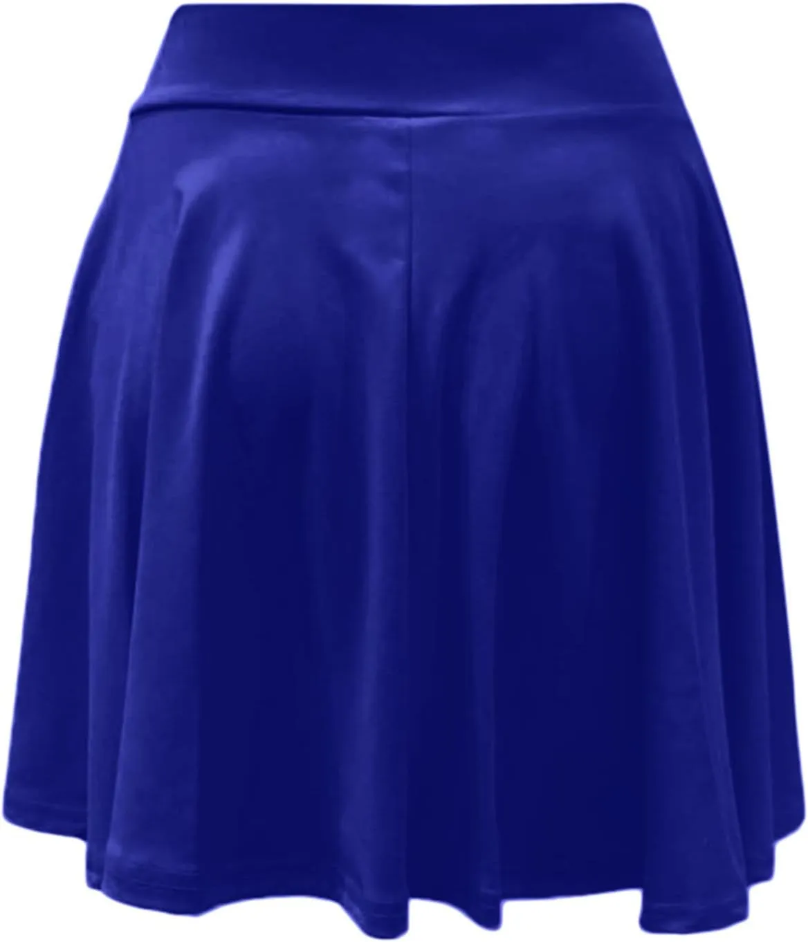 Women Flared Pleated Mini Skirts with Built in Shorts Workout Athletic Stretchy High Waist Tennis Skater Skirt