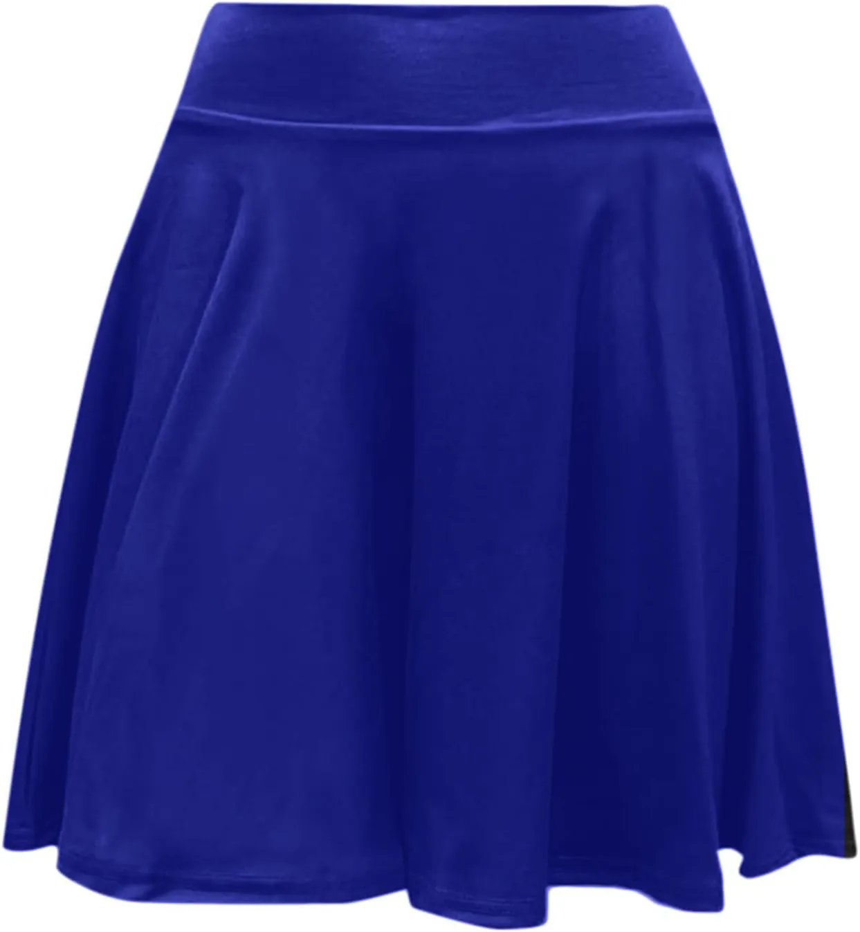 Women Flared Pleated Mini Skirts with Built in Shorts Workout Athletic Stretchy High Waist Tennis Skater Skirt