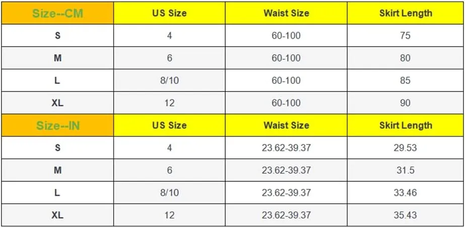 Women Pleated Maxi Tulle Skirt High Waist Long Skirts Solid Color Elastic Waist Skirts