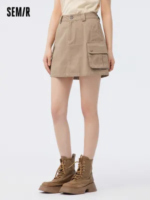 Women's A-line Cotton Skirt