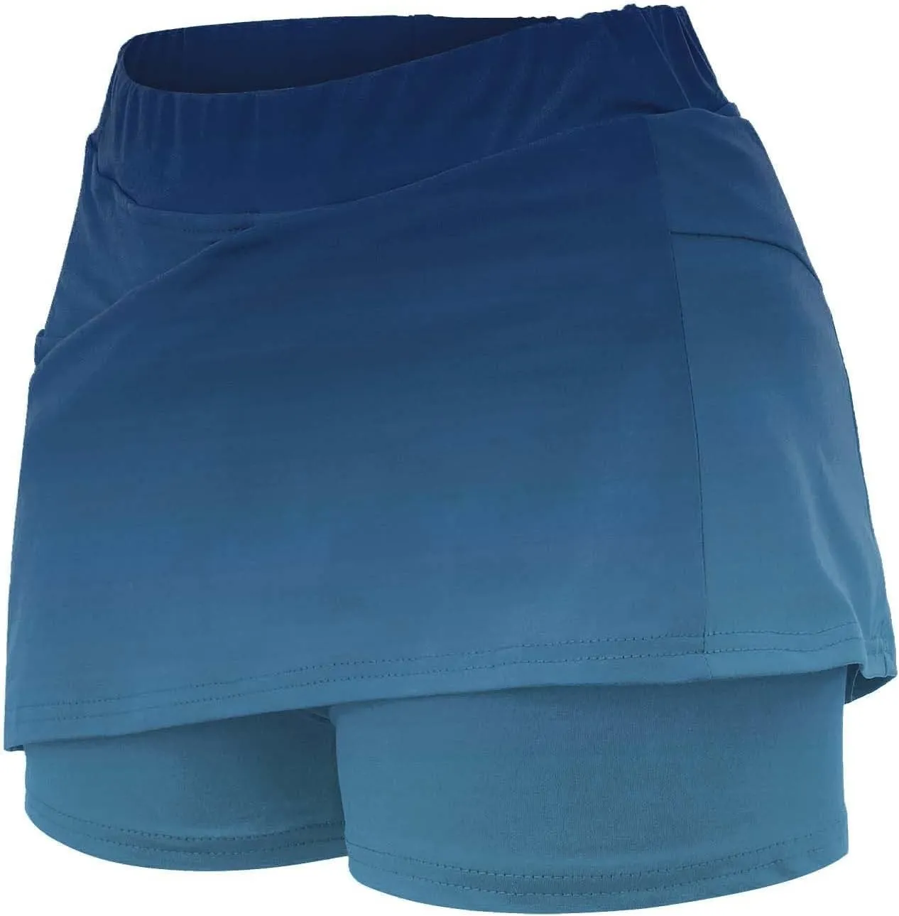 Women's Athletic Skorts with Pockets - High Waist Tennis Golf Skorts Summer Yoga Skirt Stretch Sports Apparel