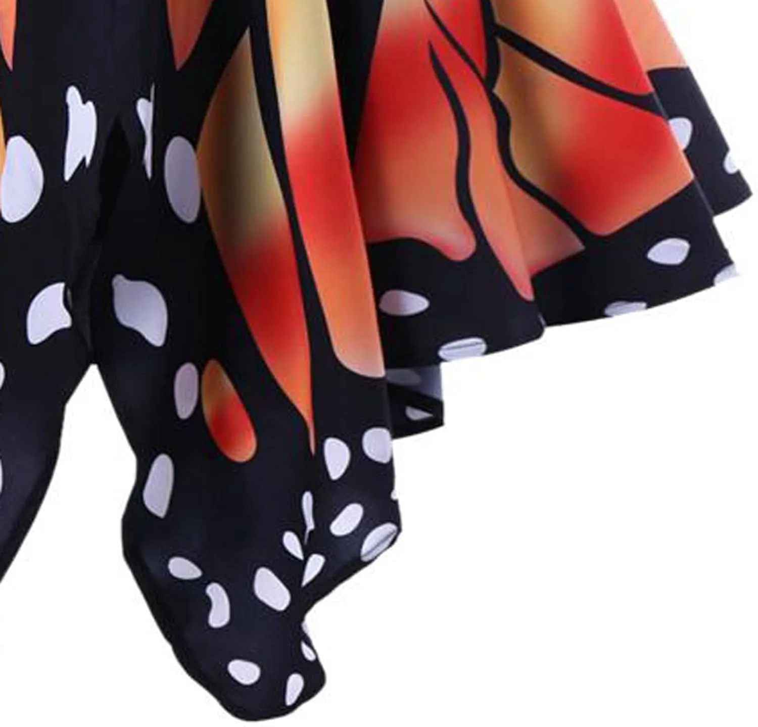 Women's Bodycon Mini Women Butterfly Print Fashion Girls Sexy High Waist Pleated Skirt