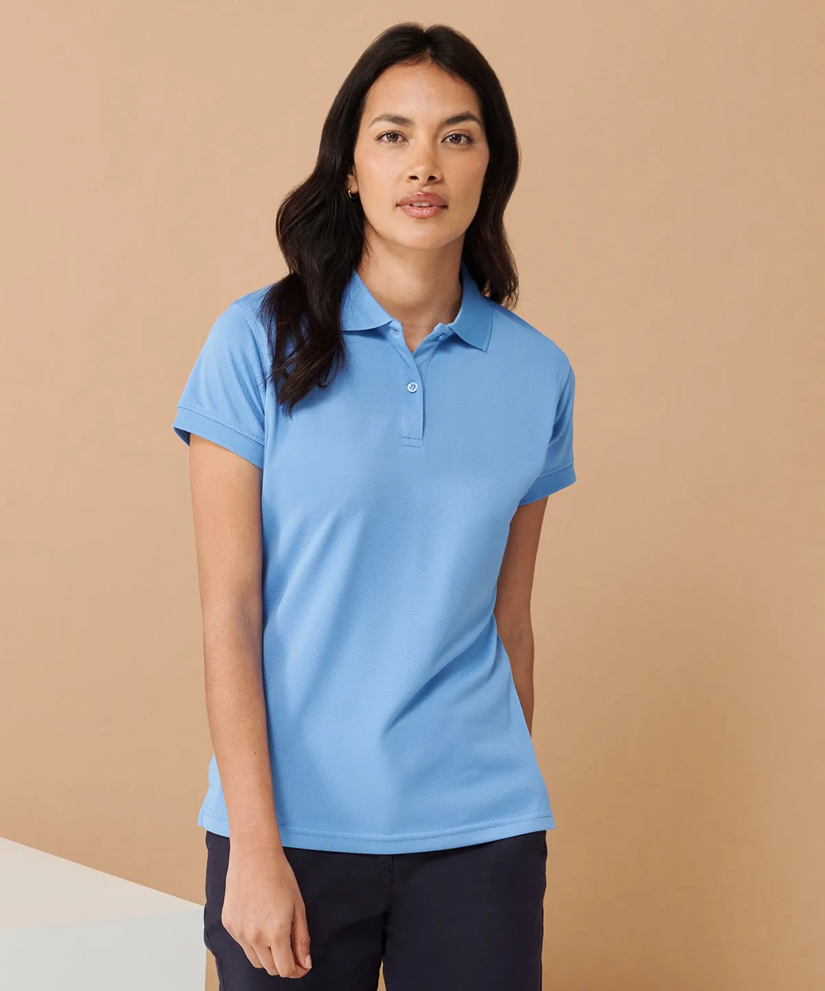 Womens Coolplus® polo shirt | Bright Orange