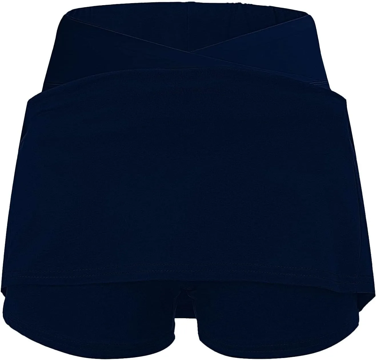 Womens Golf Pleated Tennis Skirts Solid Color Style Culottes Skinny Mid Waisted Athletic Sport Fashion Short Skirts