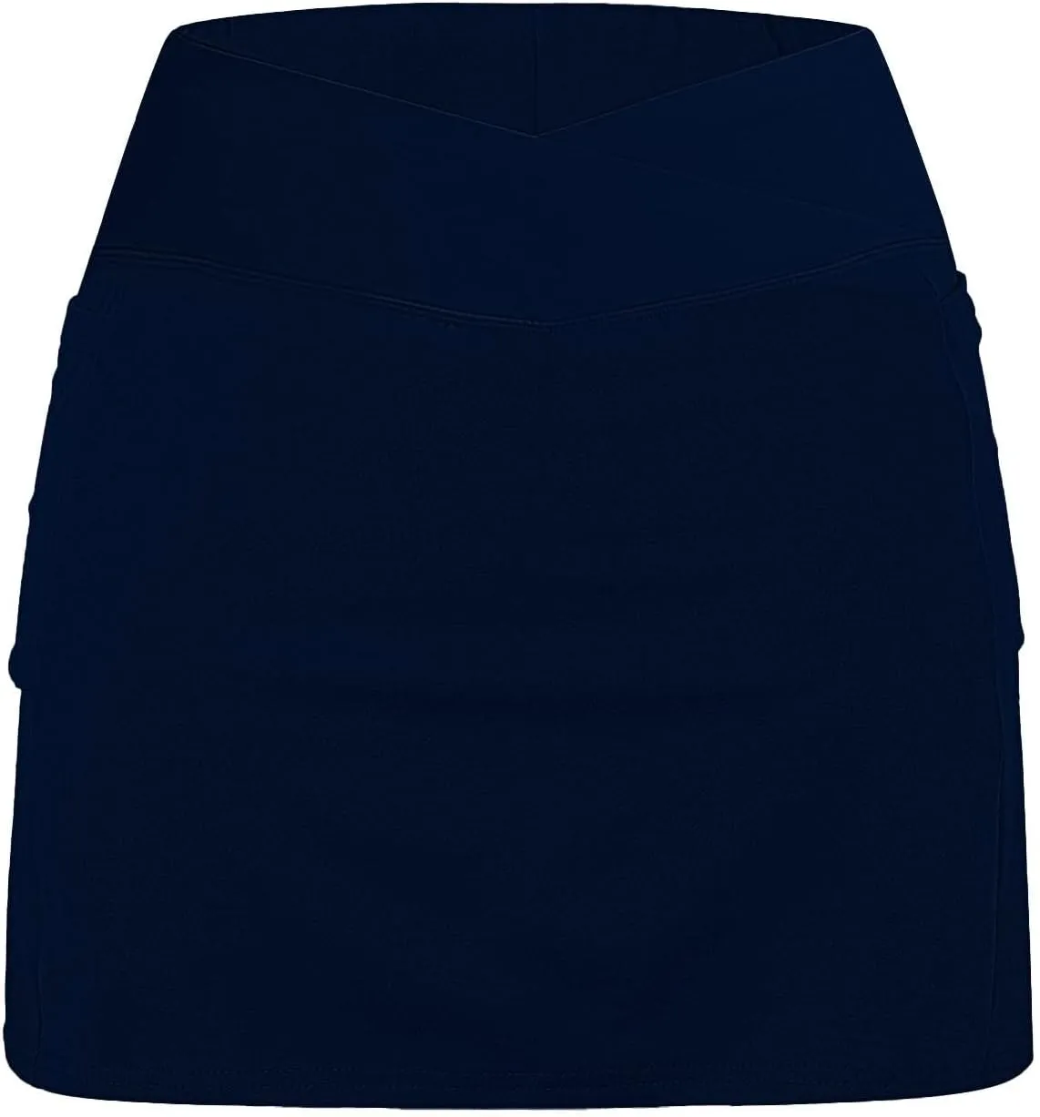 Womens Golf Pleated Tennis Skirts Solid Color Style Culottes Skinny Mid Waisted Athletic Sport Fashion Short Skirts