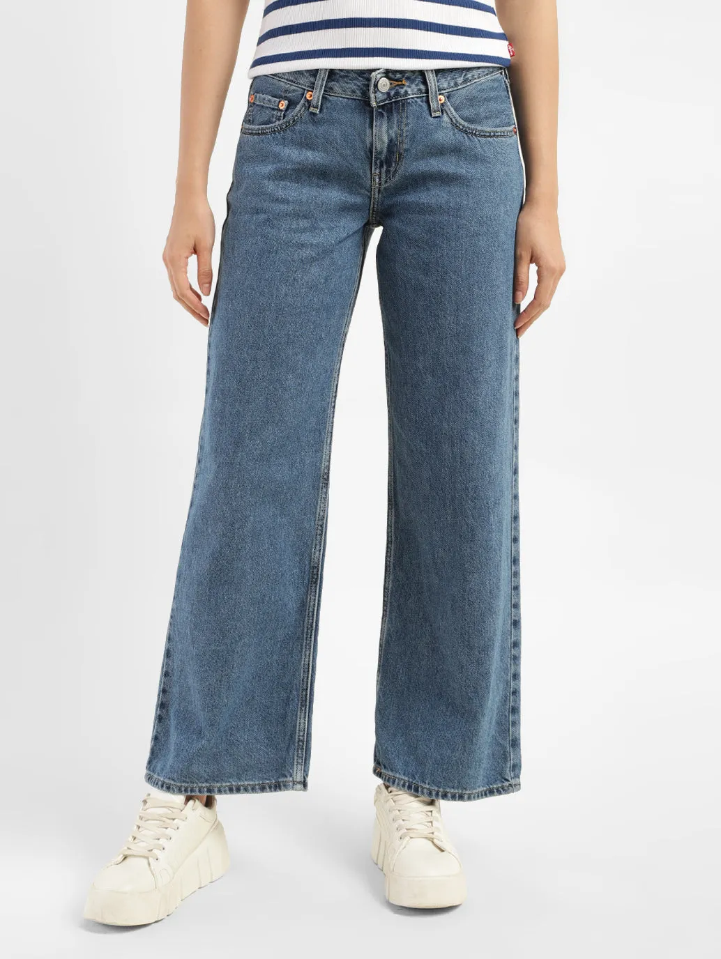 Women's Low Rise Loose Fit Jeans