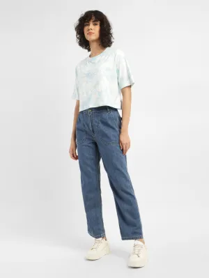 Women's Mid Rise 94 Baggy Fit Cargo Jeans