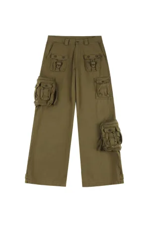 Women's / Multi Pocket Cargo Pants