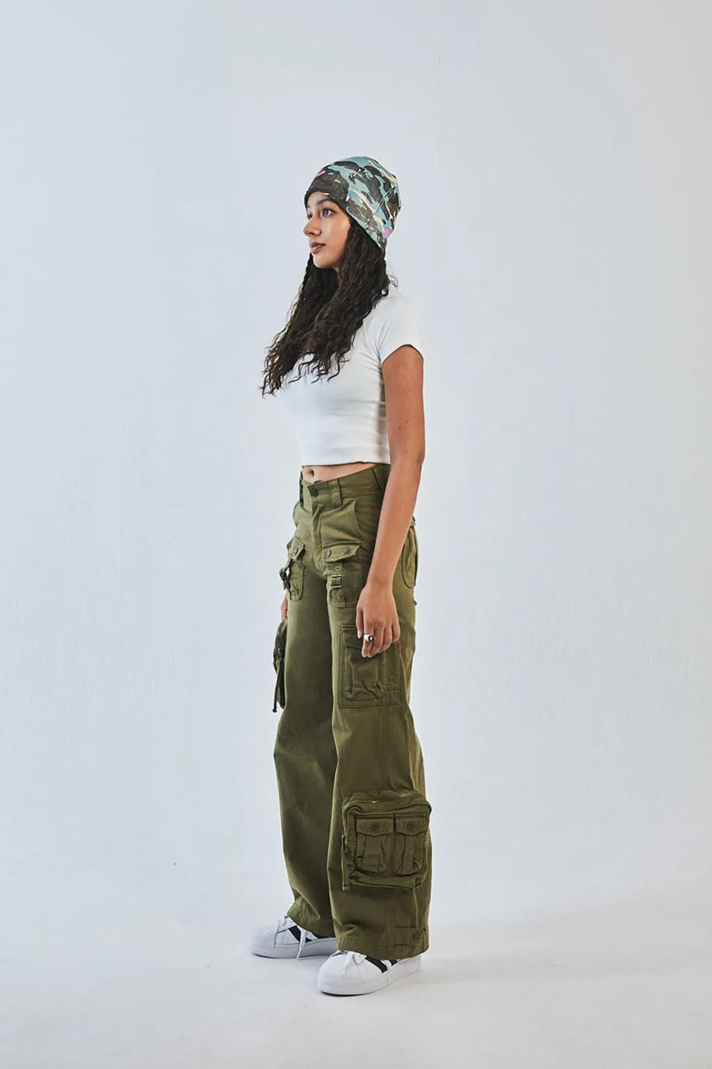 Women's / Multi Pocket Cargo Pants
