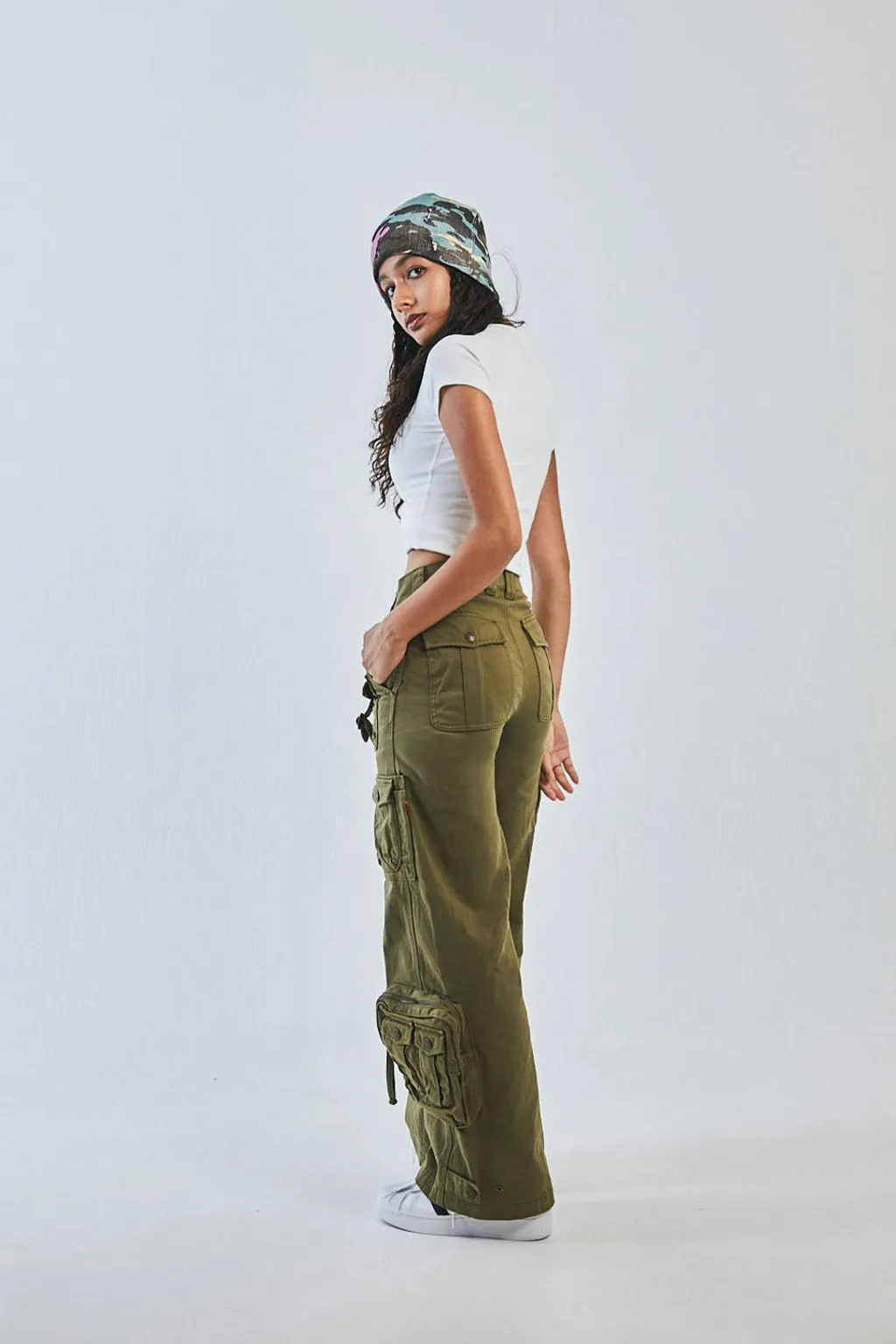 Women's / Multi Pocket Cargo Pants