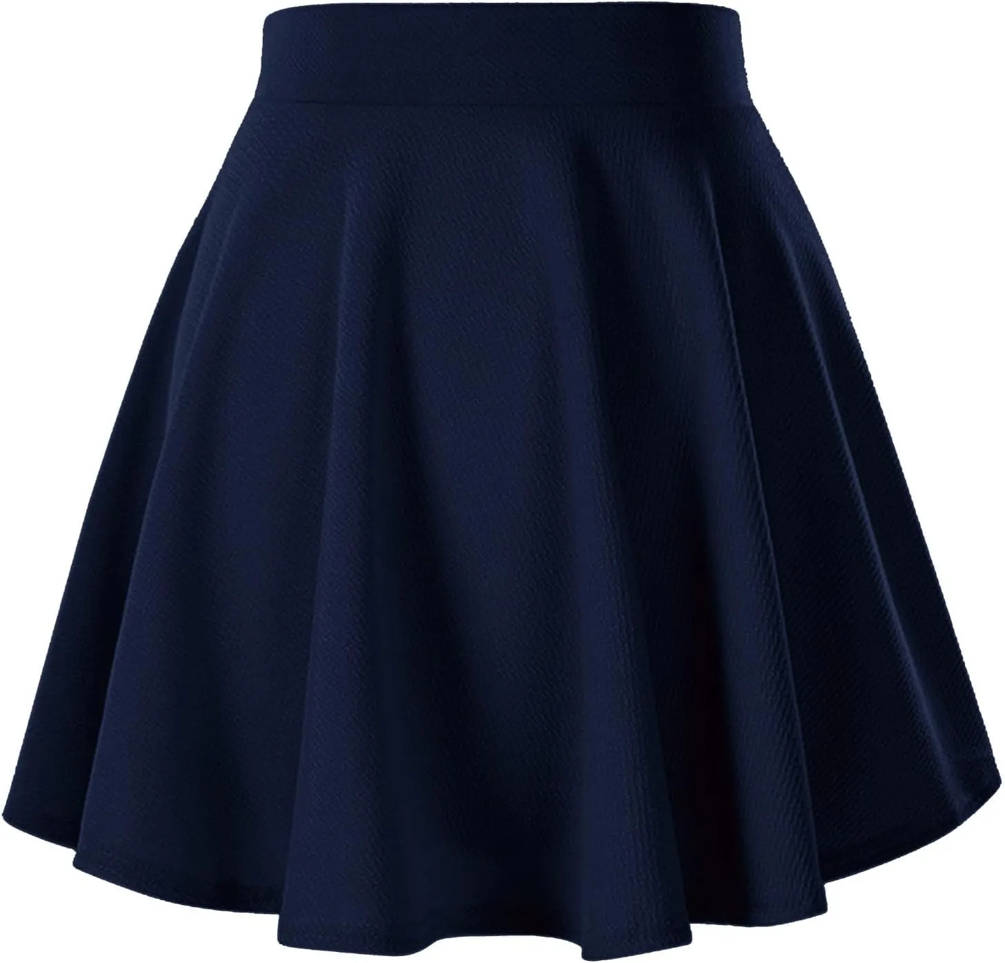 Women's Pleated Mini Skater Skirt Stretch Basic School Cheerleader Tennis Skirt Comfy Casual Uniform 2025 Summer