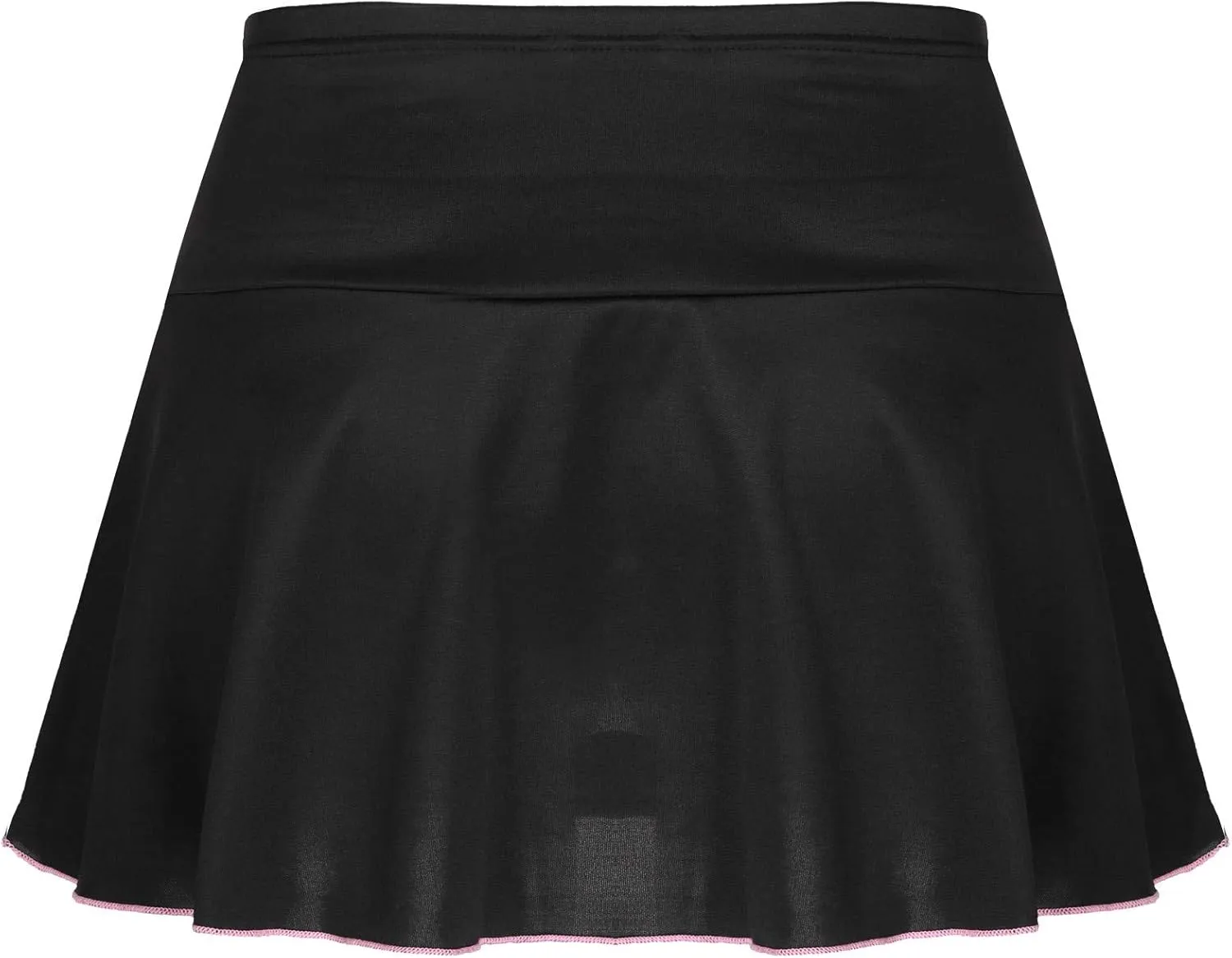 Women's Pleated Mini Skirts High Waist Casual Short Skirts Bowknot Harajuku Goth Skirt