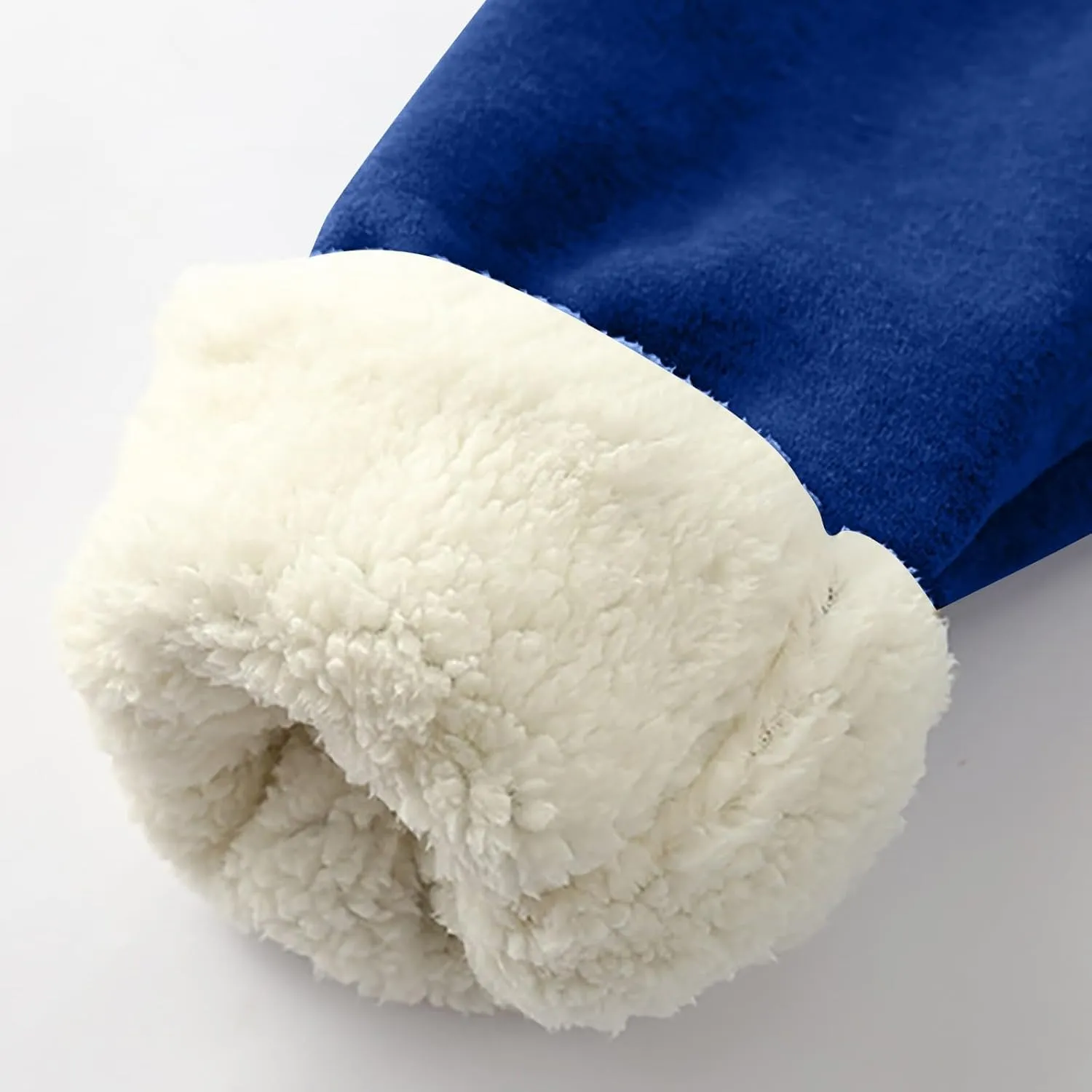 Womens Sweatpants Fleece Sherpa Lined Pants with Pocket Soft Thermal Leggings Winter Warm Sherpa Lined Joggers