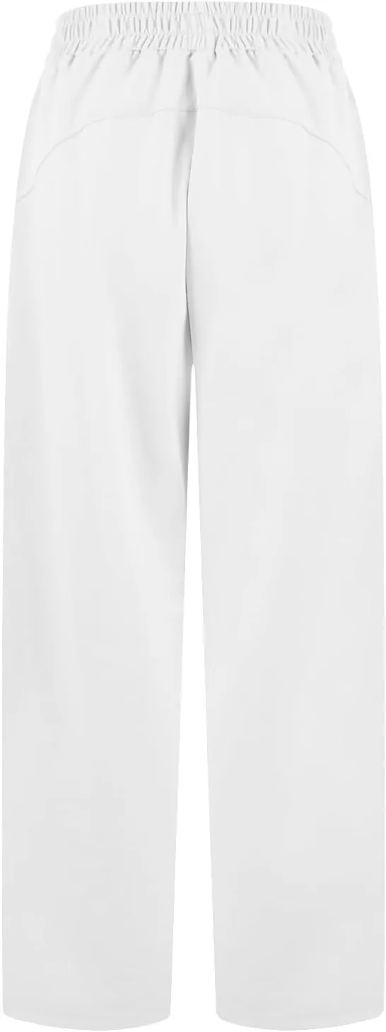 Womens Sweatpants with Pockets Soft Baggy Modal Drawstring Waist Wide Leg Pants Outdoor Workout Pants