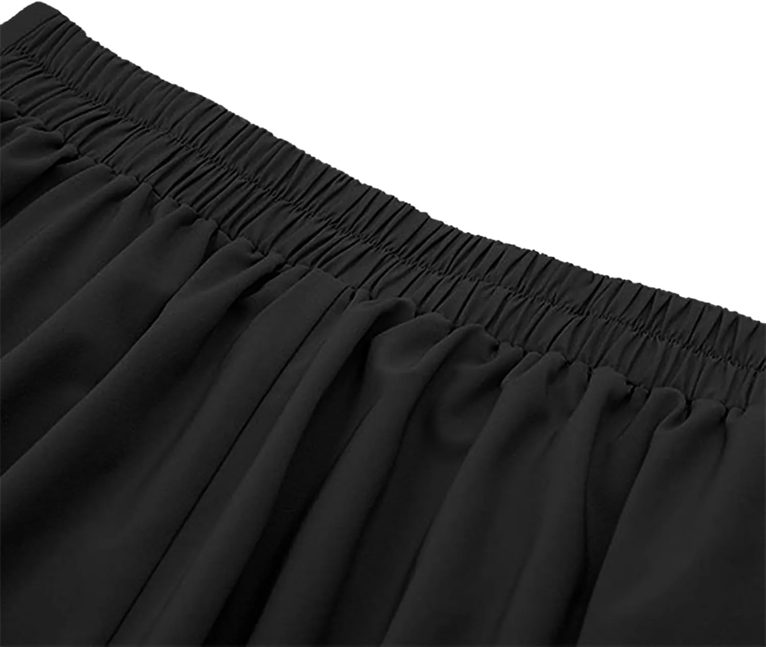 Women's Vintage Pleated Midi Skirt High Waist Button Front 50S 60S Flared A-Line Swing Flowy Skirt with Pockets