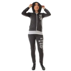Women's Workout 3 Piece Set/ gray -6222
