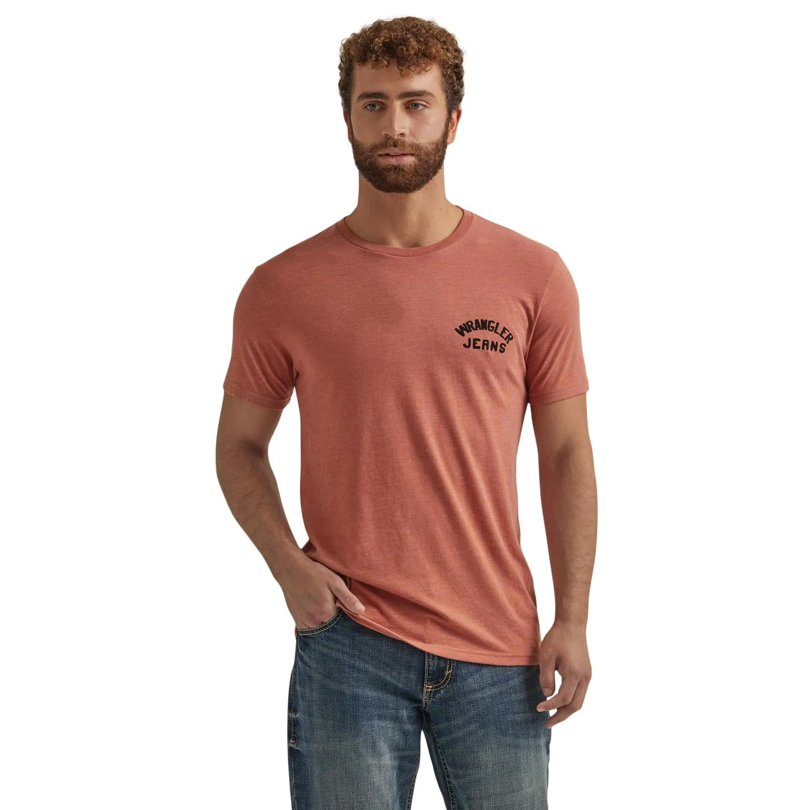 Wrangler Tee in Redwood Heather