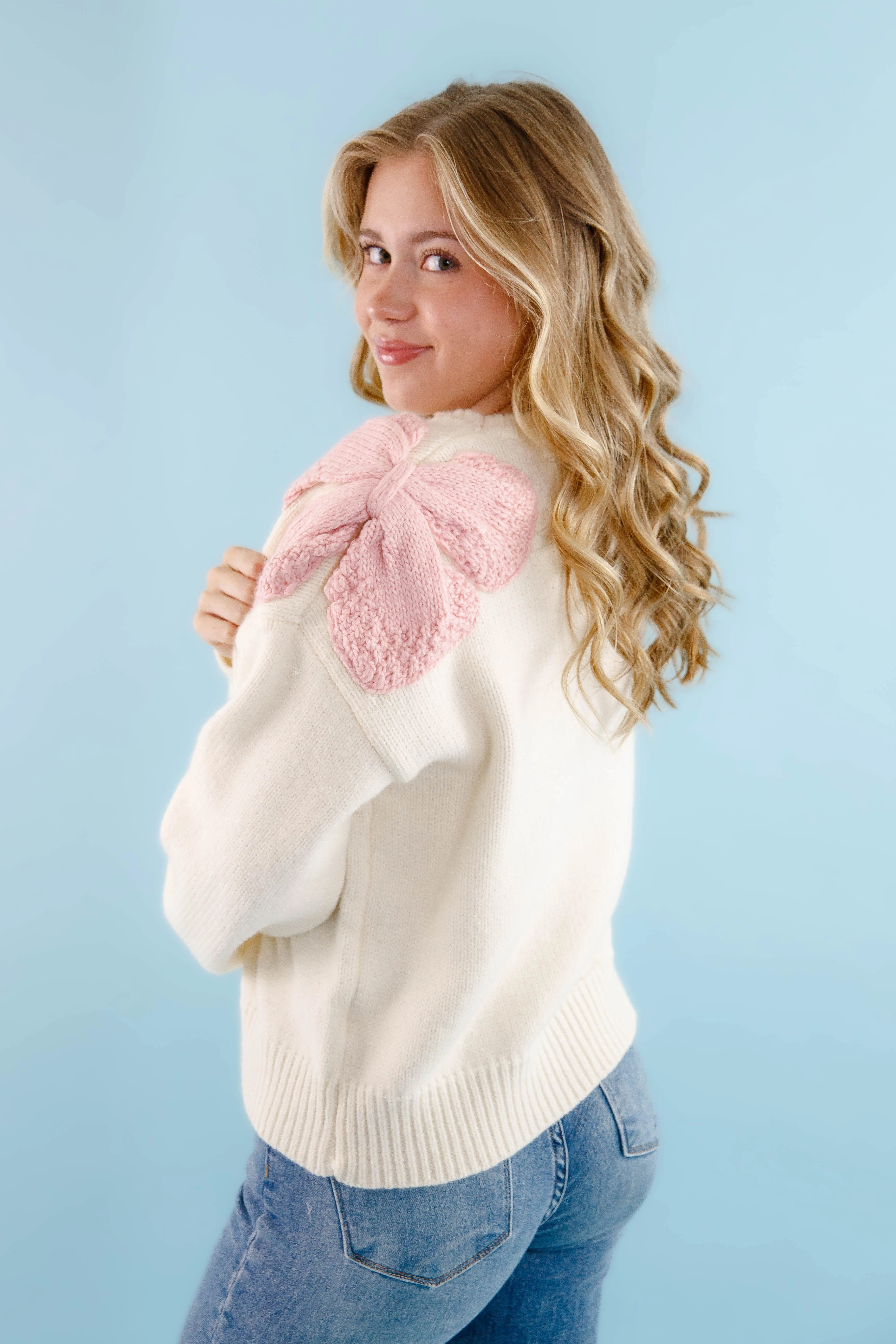 Wrapped Up In It Sweater NonScratchSurface Placket Detailing