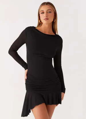 Festive Wear Style Moment Juliana Mini Dress - Black