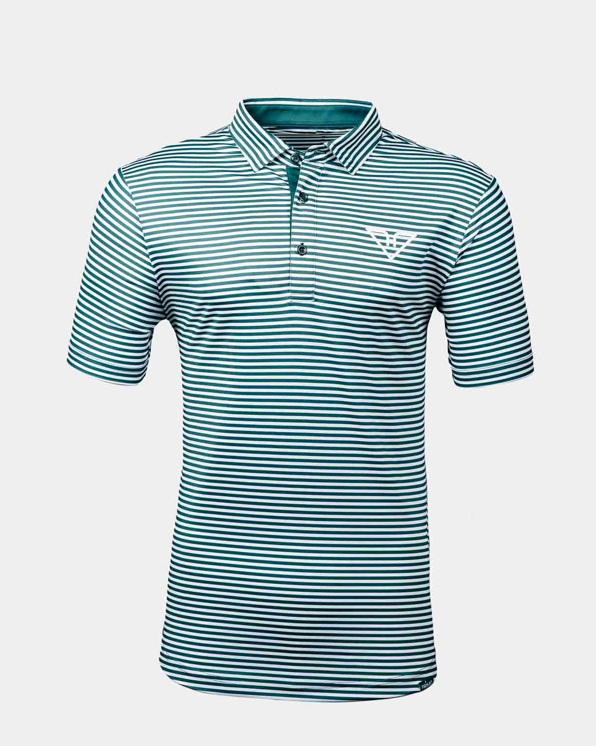 HyFlyers Microstripes Polo Temperature Control Fabric