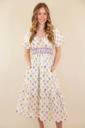 Written To Remember Midi Dress Simple Spirit