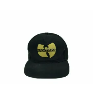 Wu-Tang Clan Gold Embroidered Logo Hat/Cap