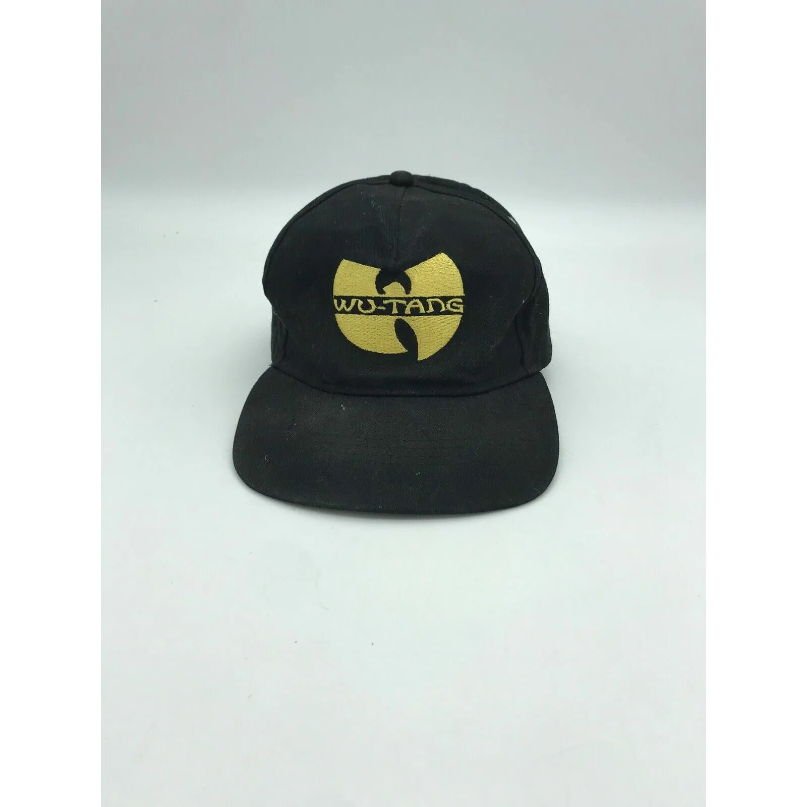 Wu-Tang Clan Gold Embroidered Logo Hat/Cap